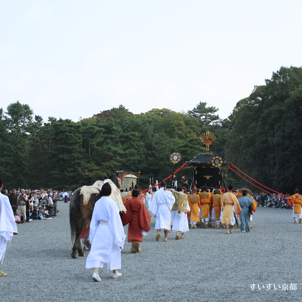 ある年の時代祭。